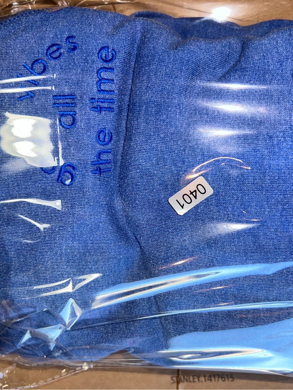 Victoria's Secret Royal Blue Men's Pullover Hoodie - Picture 7 of 7